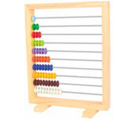 Counting Abacus Wooden - Color: Multi Color