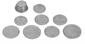 Dummy Coins - Color: Silver