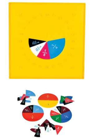 Flip And Fraction - Color: Multi Color