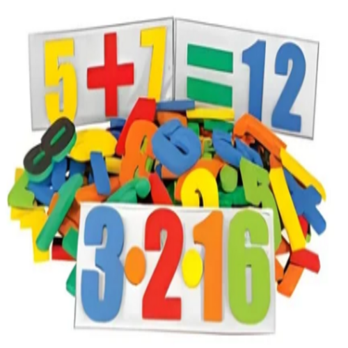 Magnetic Number - Color: Multi Color