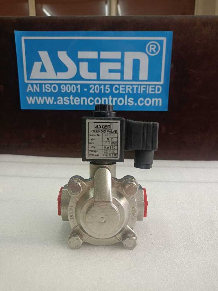 Diaphragm Type Solenoid Valve - Color: Sliver