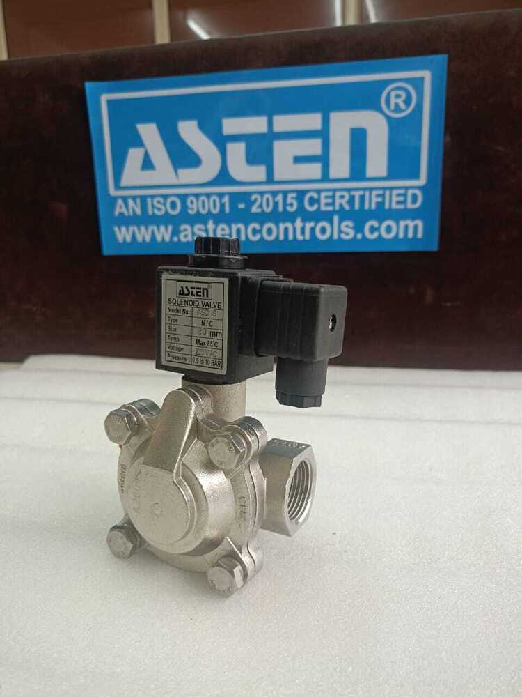 Diaphragm Type Solenoid Valve - Color: Sliver