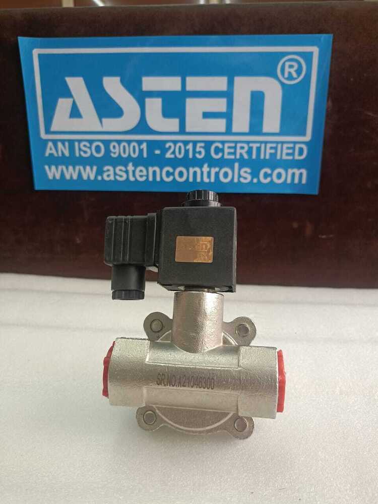 Diaphragm Type Solenoid Valve - Color: Sliver