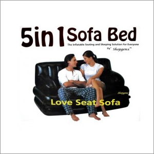 बेस्ट वे एयर सोफा लाउंज एयर बेड जैसे टीवी पर देखा गया, लव सीट, बेबी बेड, यात्रा उपहार