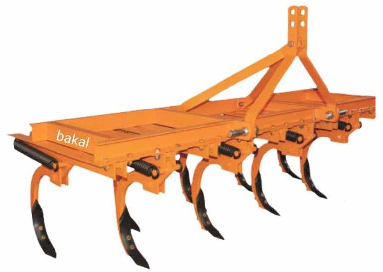 Spring Type Cultivator - Color: Yellow
