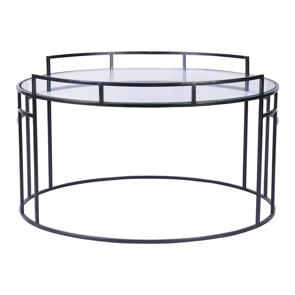 Round Coffee Table - Finish: Polished