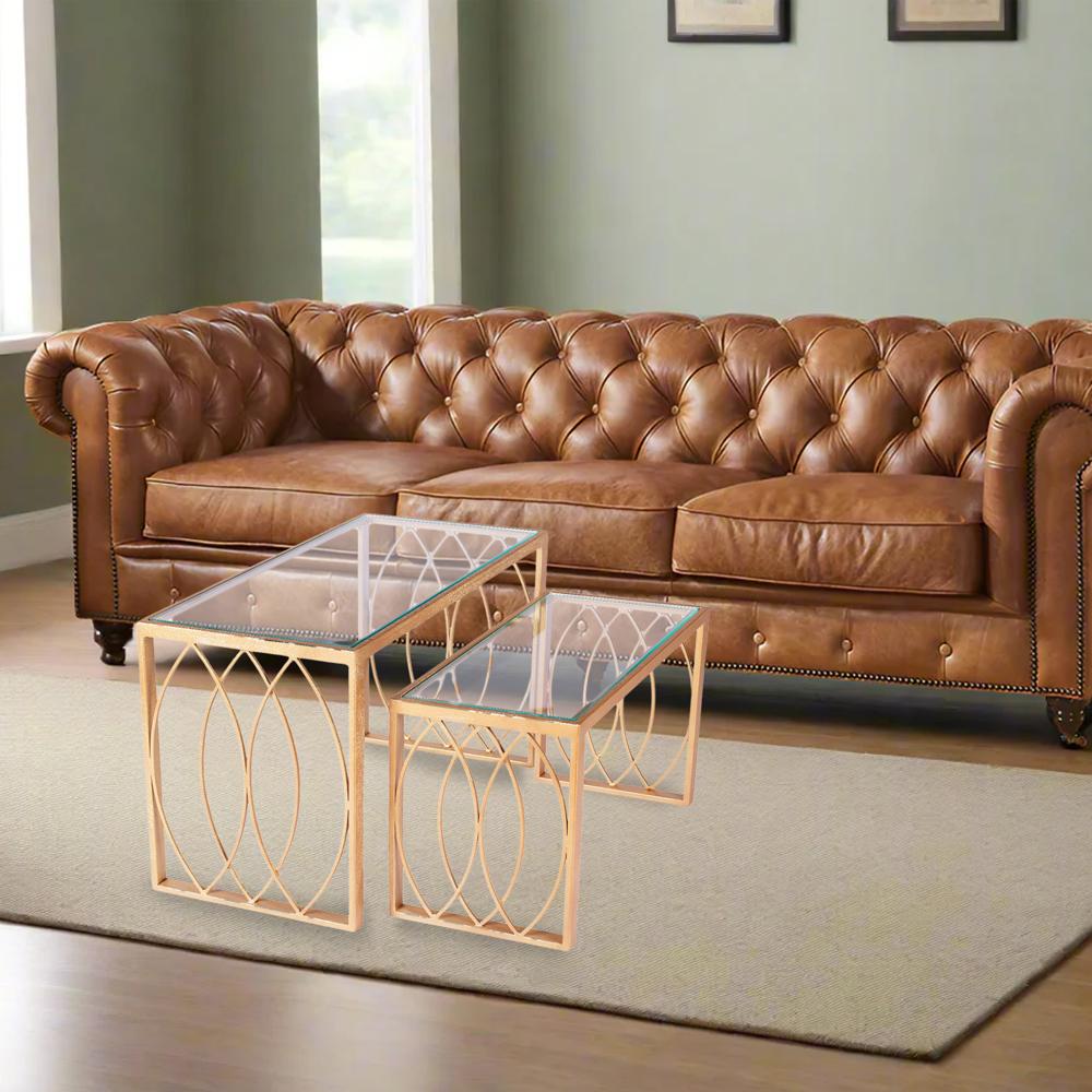 Side Nesting Table Set - Design: Modern