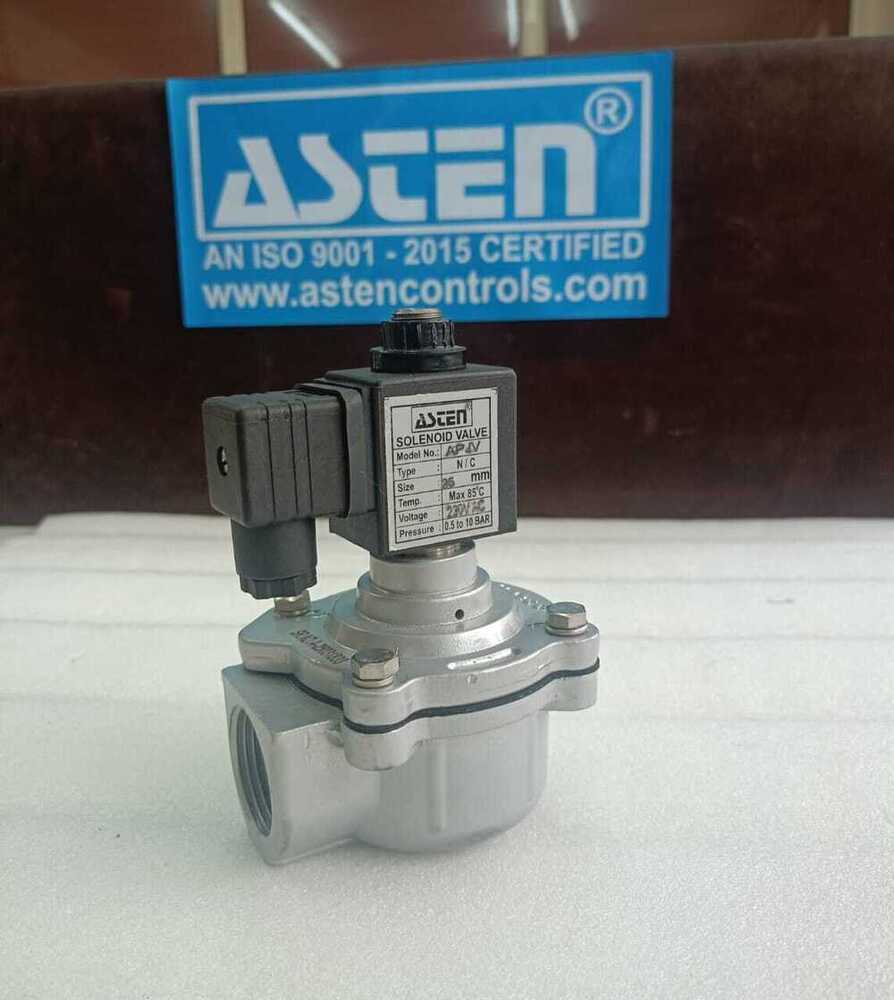 Asten Pulse Jet Solenoid Valve - Color: Grey