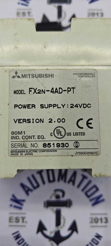 MITSUBISHI FX2N-4AD-PT