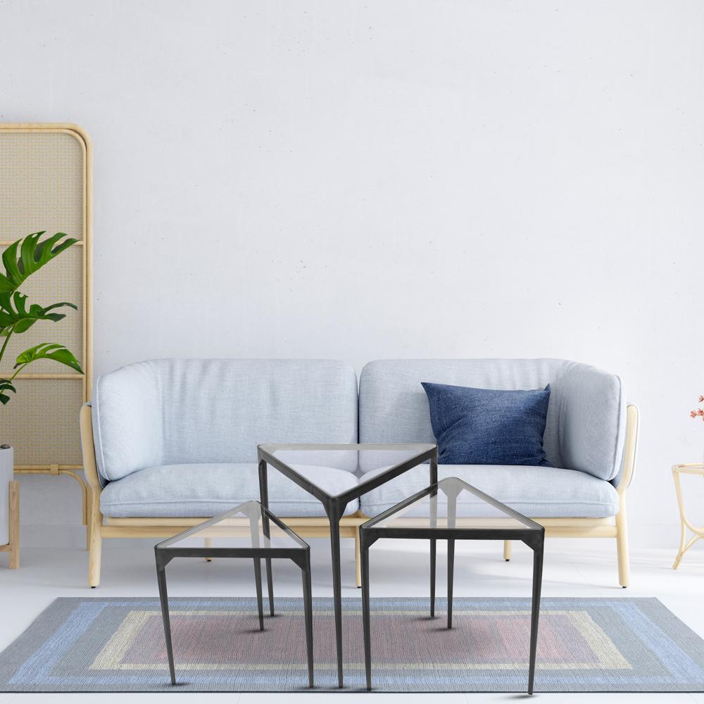 Nesting Table Set - Finish: Polished