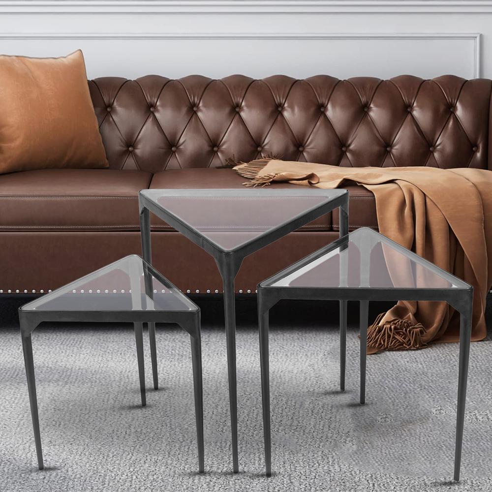 Nesting Table Set - Finish: Polished