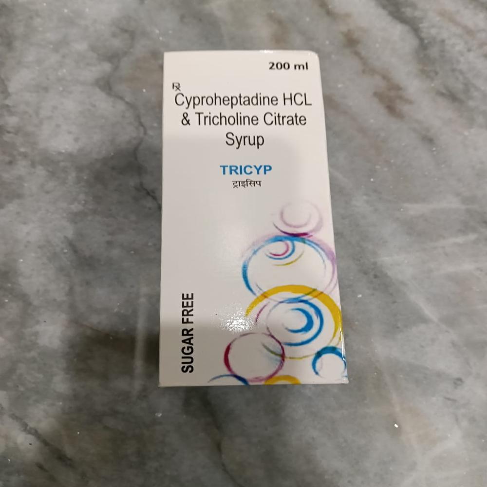 Cyproheptadine syrup 