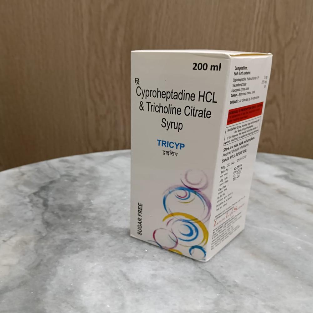 Cyproheptadine syrup 