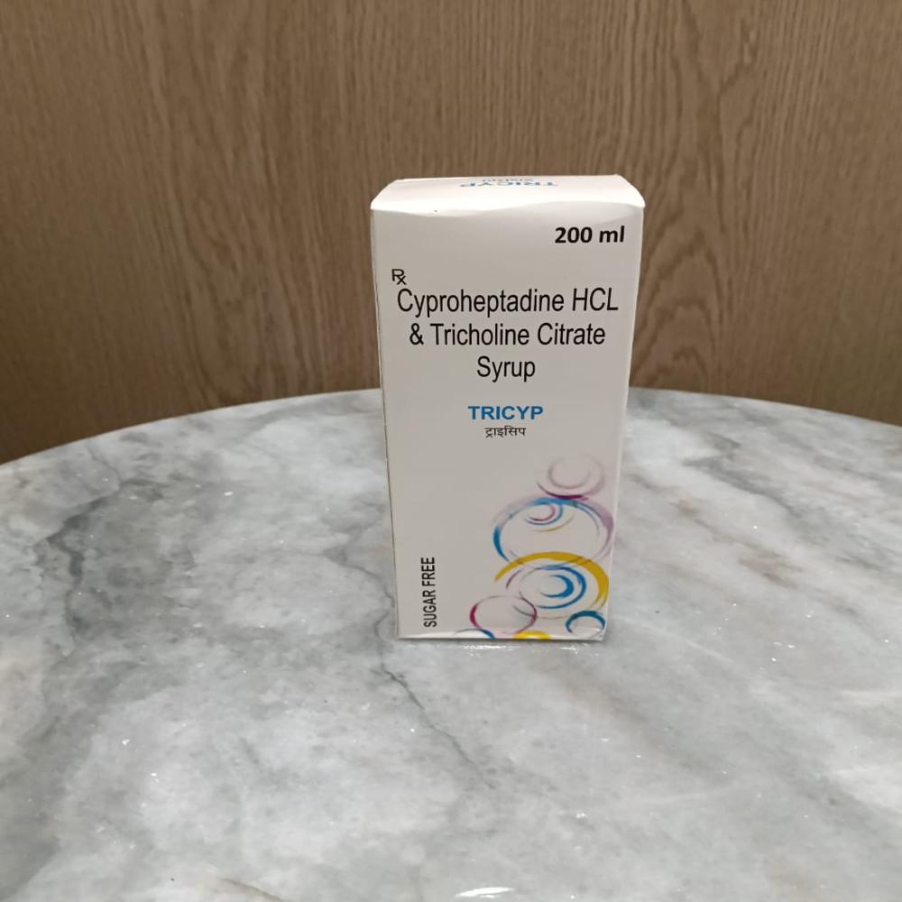 Cyproheptadine syrup 