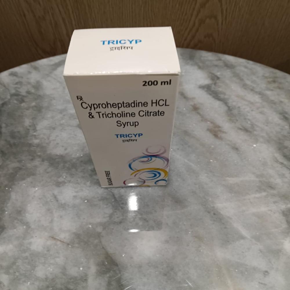 Cyproheptadine syrup 