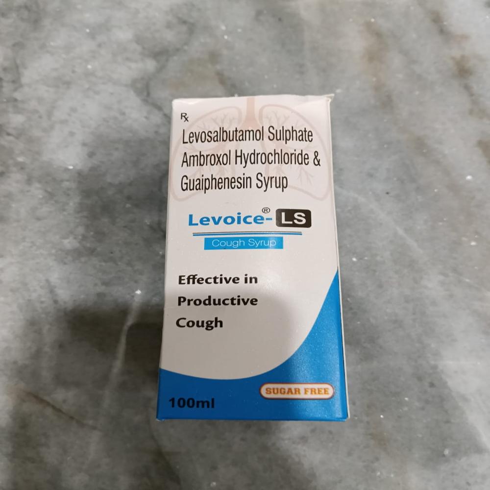 Levosalbutamol Ambroxol Hydrochloride And Guaiphenesin Syrup Dosage Form: As Directed By Physician