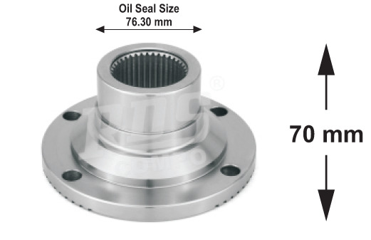 39 Splines RDS 978 Diffrential Coupling Flange