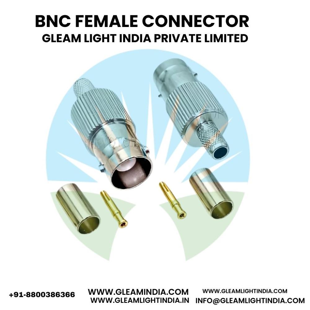 Bnc Female Connector - Application: Rf Cable