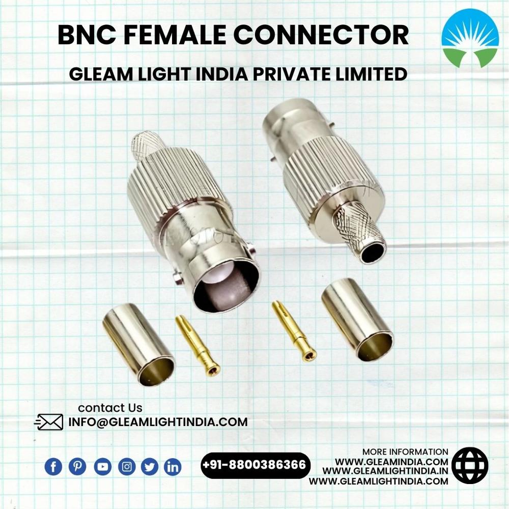 Bnc Female Connector - Application: Rf Cable