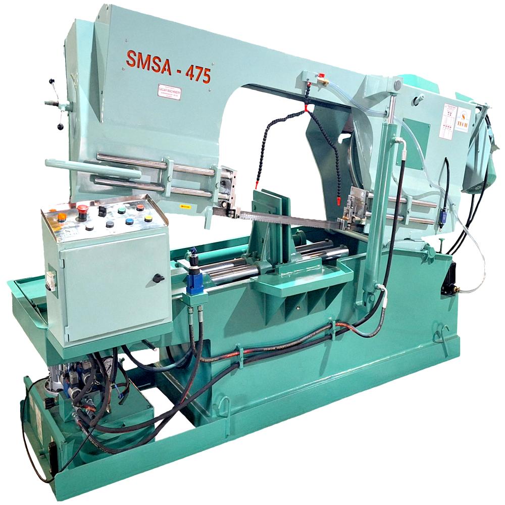 Semi-automatic Bandsaw Machine- Smsa475 - Application: Industrial