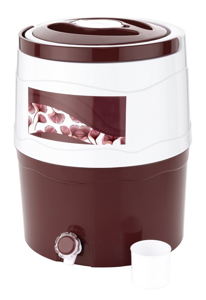 Water Jug 18 Ltr - Stainless Steel, Double-walled Vacuum Insulation, Retains Cold For 12-24 Hours And Hot For 4-12 Hours