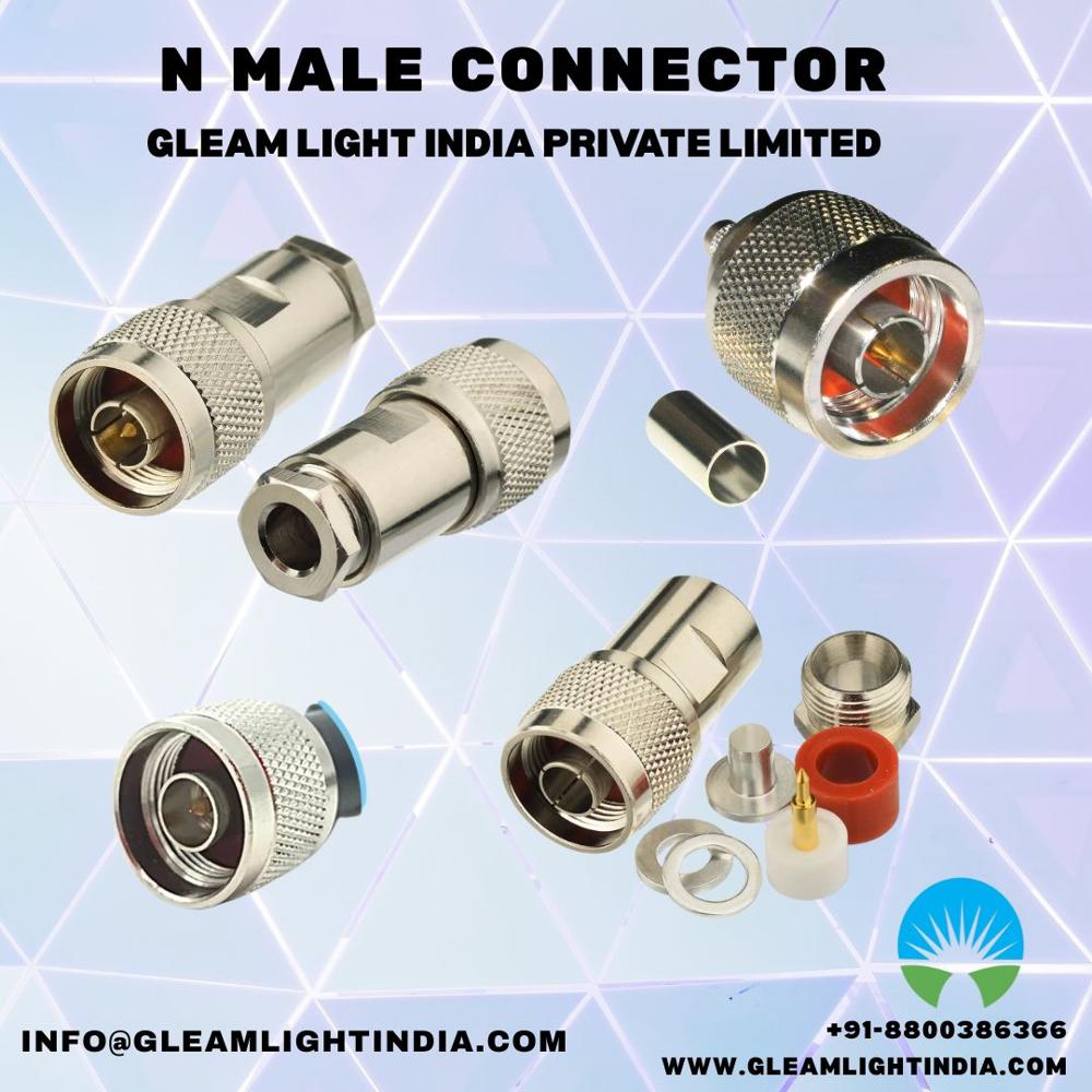 N Male Connectors - Application: Rf