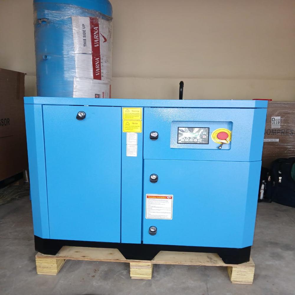 फिक्स्ड स्पीड 7.5kW / 10hp स्क्रू एयर कंप्रेसर