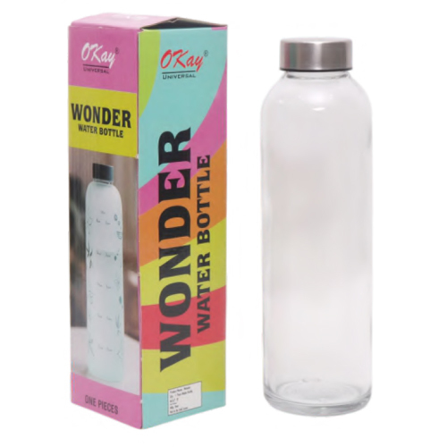 500Ml Wonder Plain Water Bottle - Features: High Quality