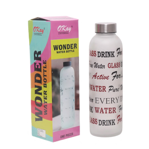 500Ml Wonder Frost Color Water Bottle - Features: High Quality