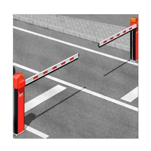 Ss Automatic Boom Barrier - Color: Red And White