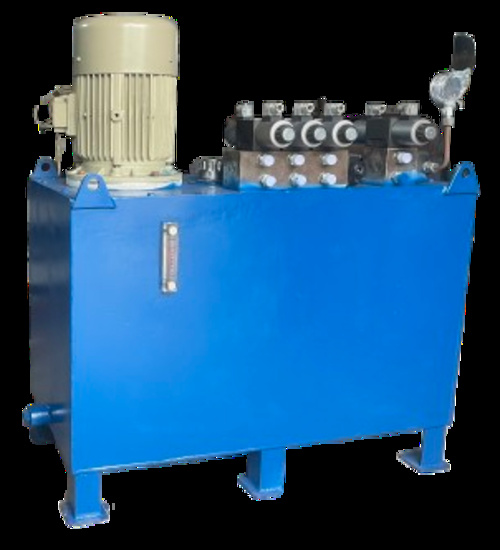 Hydraulic Power Pack - Color: Blue Paint Coated