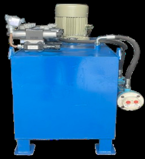 Hydraulic Power Pack - Color: Blue Paint Coated