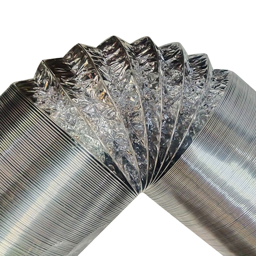 Aluminium Flexible Air Duct - Color: Grey