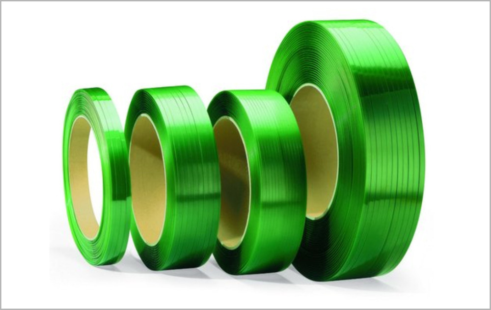 Green Pet Strap - Coating Type: Colour Coated