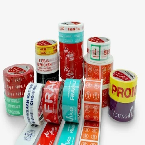Printed Bopp Tape - Color: Multi Coloured