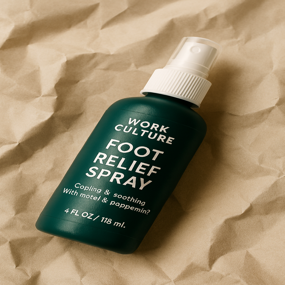 Work Culture Foot Relief Spray