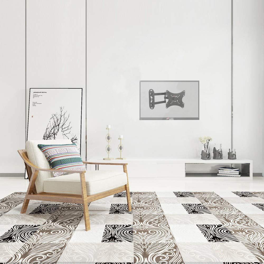 Cn - M2000  Full Motion Rotatable With Tilt Tv Wall Mount - Color: Black