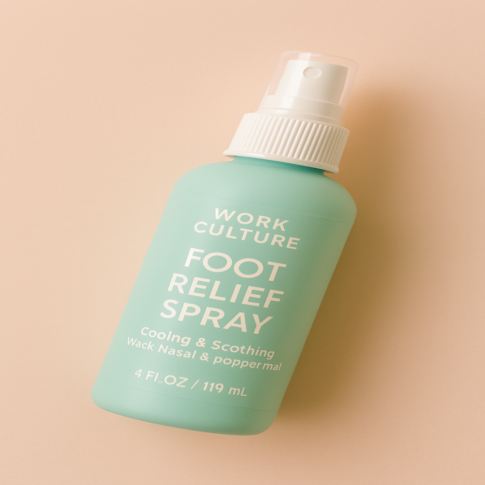 Work Culture Foot Relief Spray