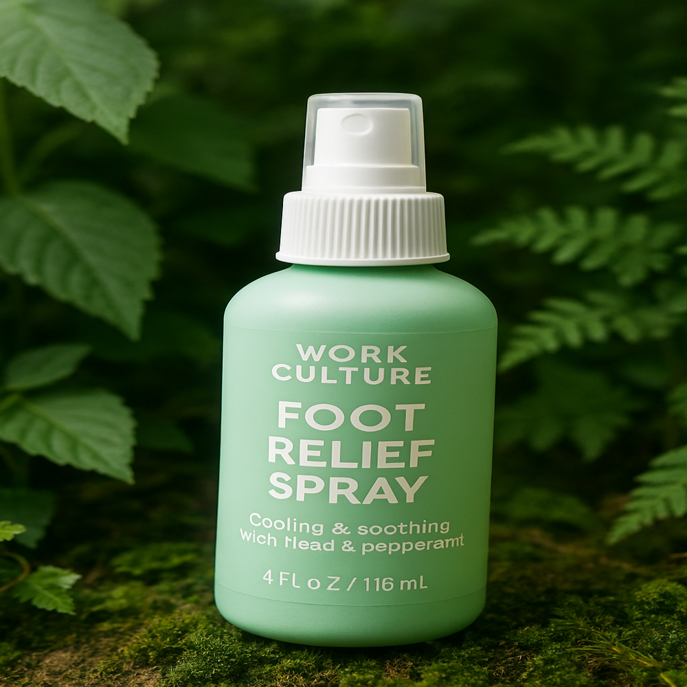Work Culture Foot Relief Spray