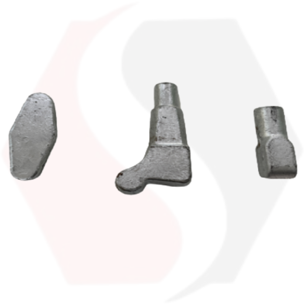 Forged Spindles - Color: Silver