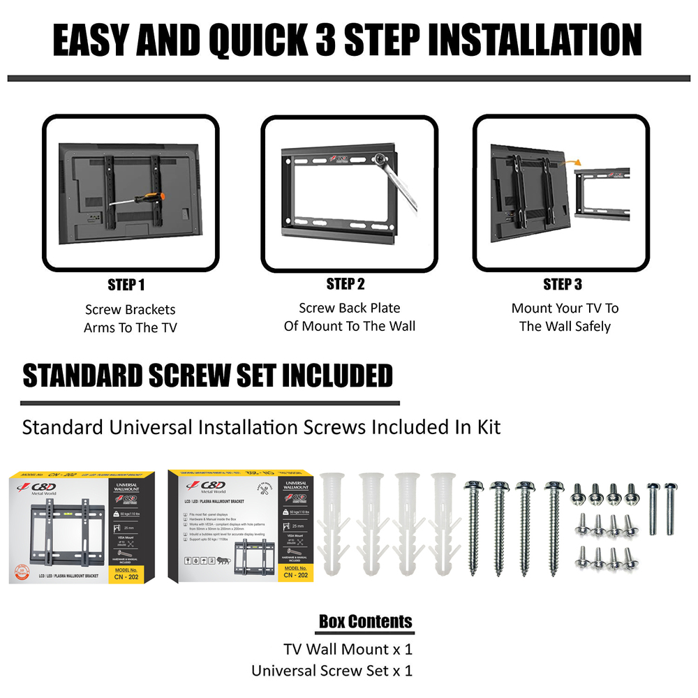 CN - 202 Fix Modal Series Wallmount