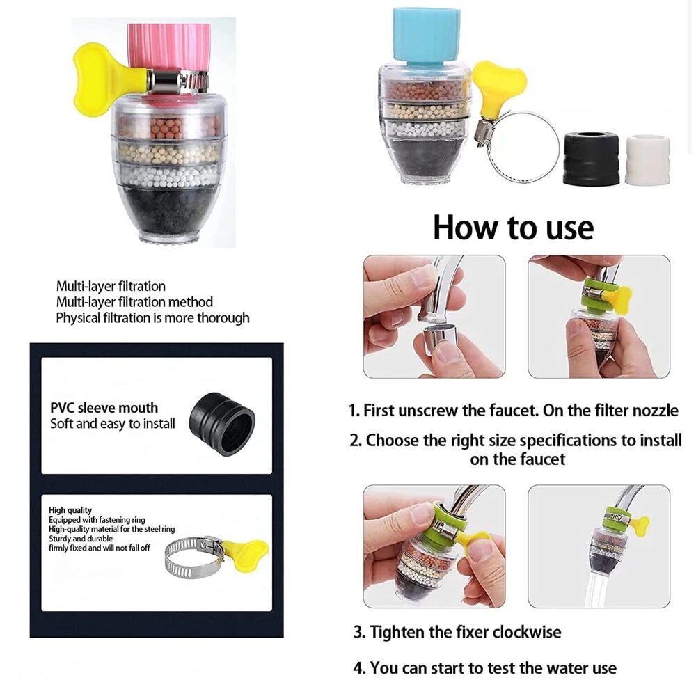 6 Layer Water Faucet - Height: 2 Centimeter (Cm)