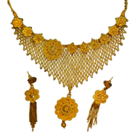 Fancy Necklace - Color: Golden