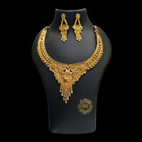 Copper Necklace Set - Color: Golden