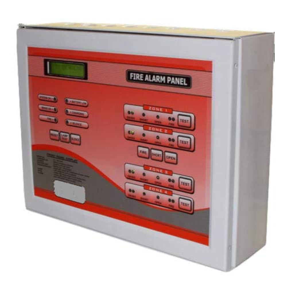 8 Zone Fire Alarm Panel - Application: Used Has Safety Equipment