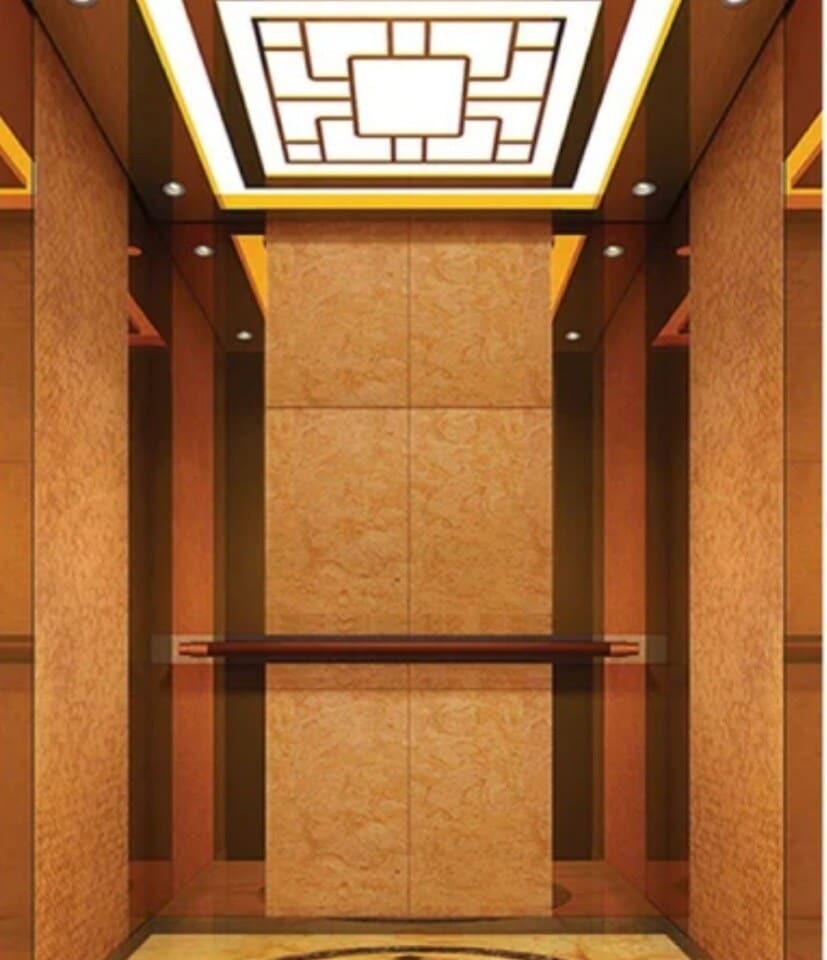 Home Lifts Cabin With Metal Finish - Capacity: 400 Kg