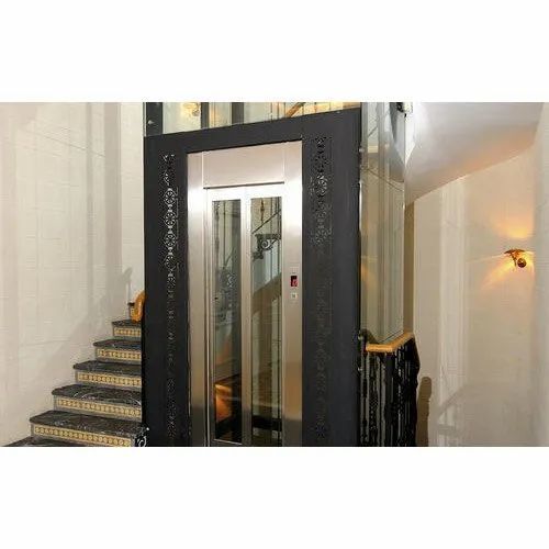 स्टेनलेस स्टील घरेलू लिफ्ट