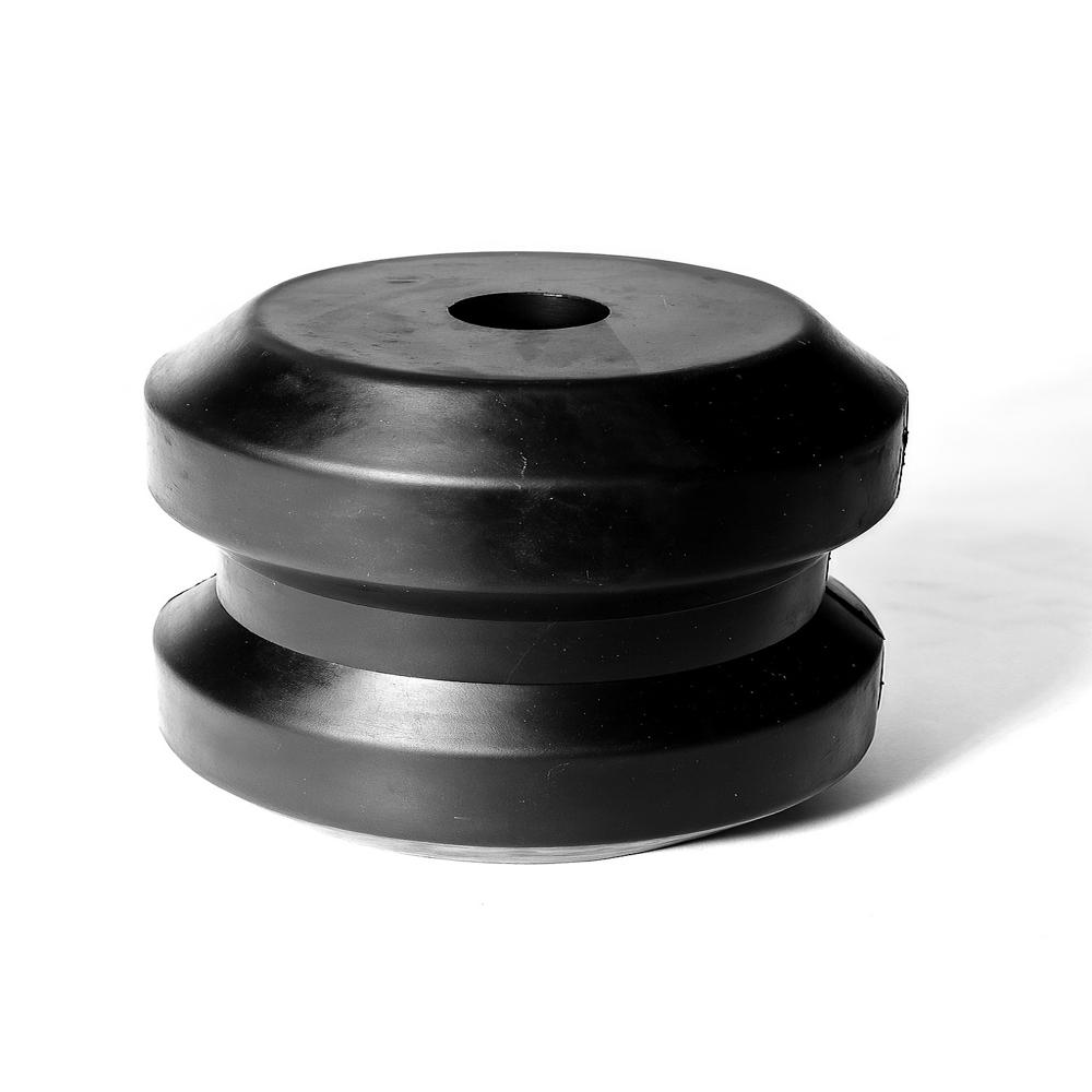 Anti Vibration Mount With Bush - Color: Black