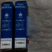 Elcom Ef-1b010b01e-c01. Emi Filter - Shape: Round