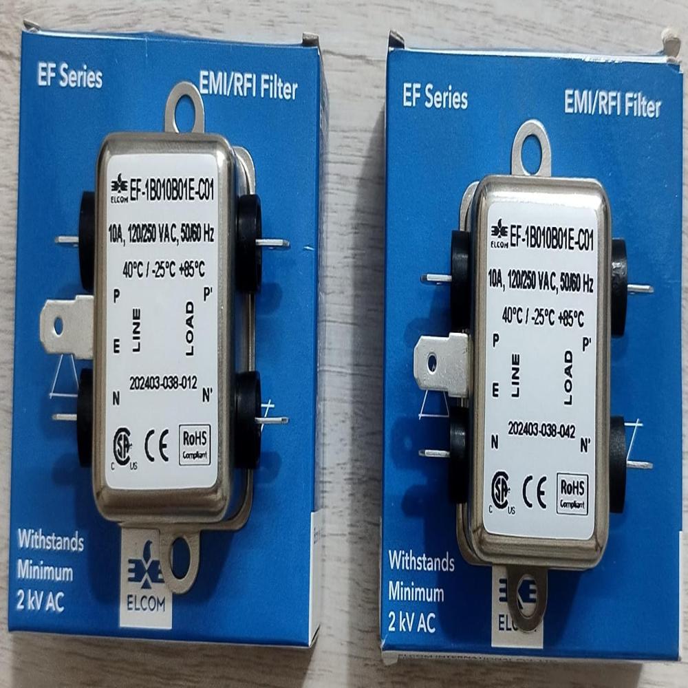 ELCOM EF-1B010B01E-C01. EMI FILTER